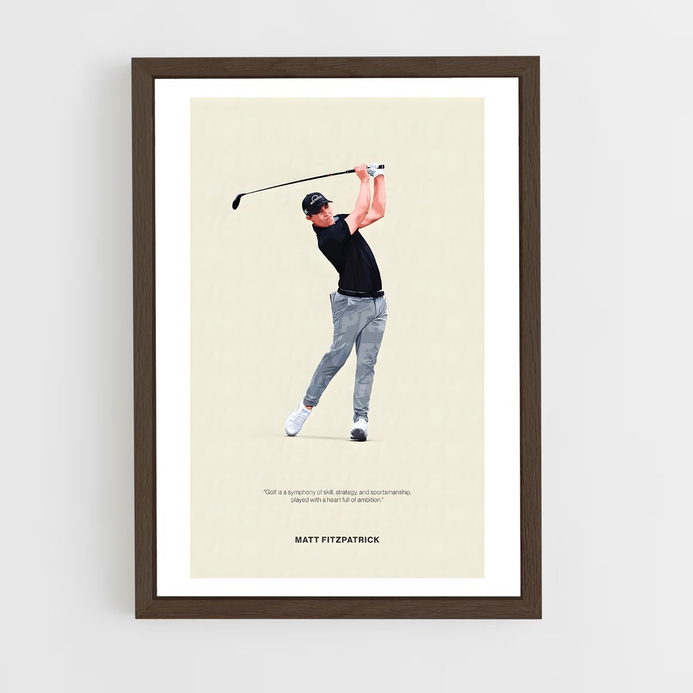 Poster Swing Éthique – affiche Golf (vue 5)